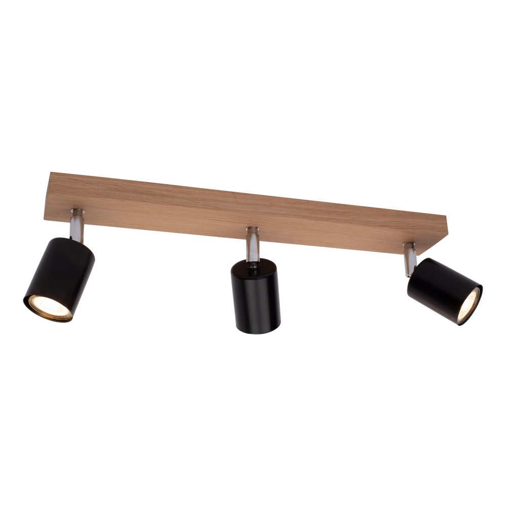 Languileo Lampa Sufitowa Jasne drewno, 3-punktowe main product photo