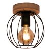 Lecueder Lampa Sufitowa Jasne drewno, 1-punktowy