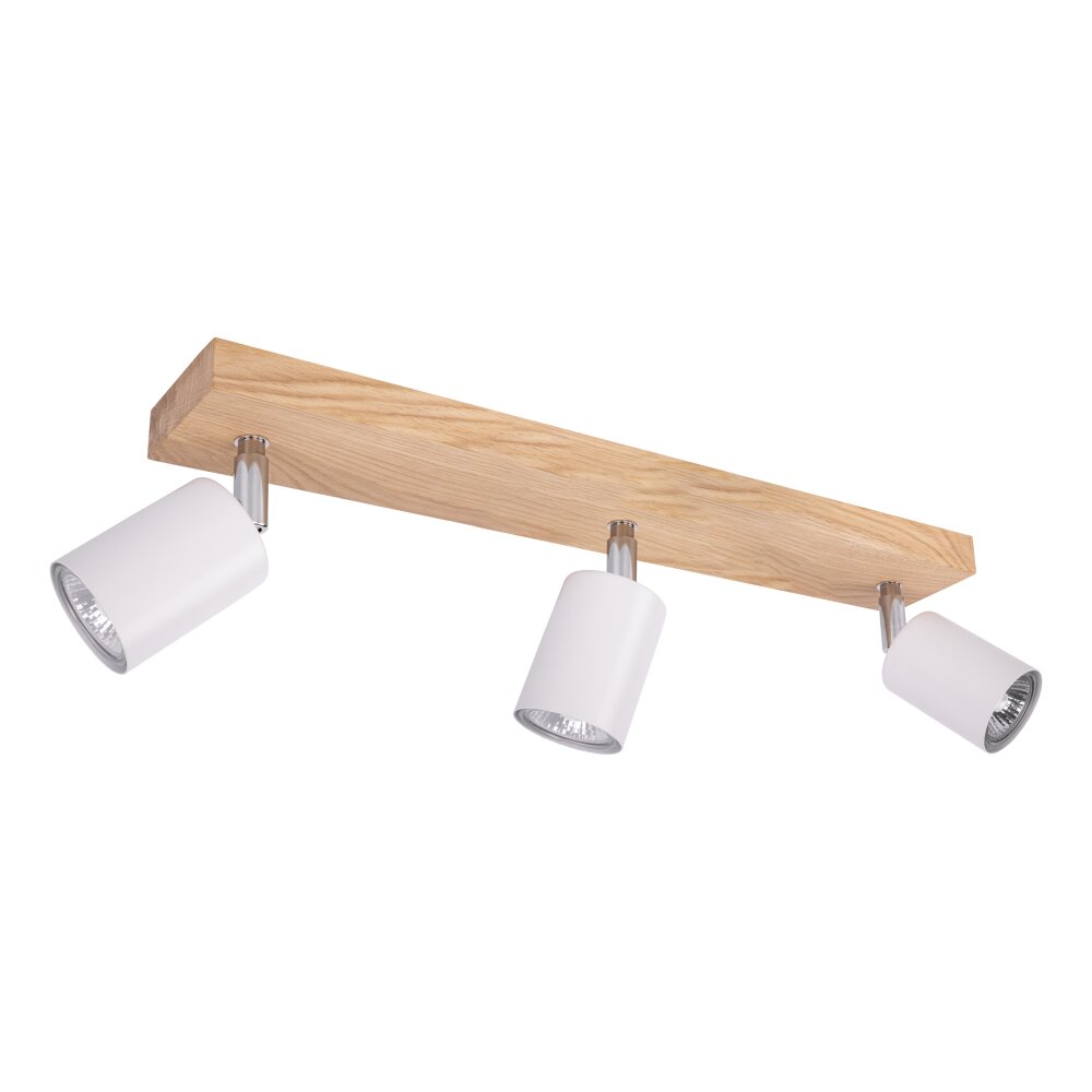 Nazca Lampa Sufitowa Jasne drewno, 3-punktowe main product photo