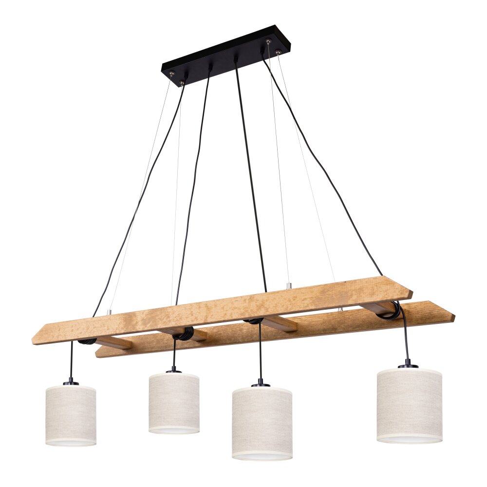 Amaichá Lampa Wisząca Ecru, 4-punktowe main product photo
