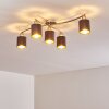 Glane Lampa Sufitowa Nikiel matowy, 5-punktowe