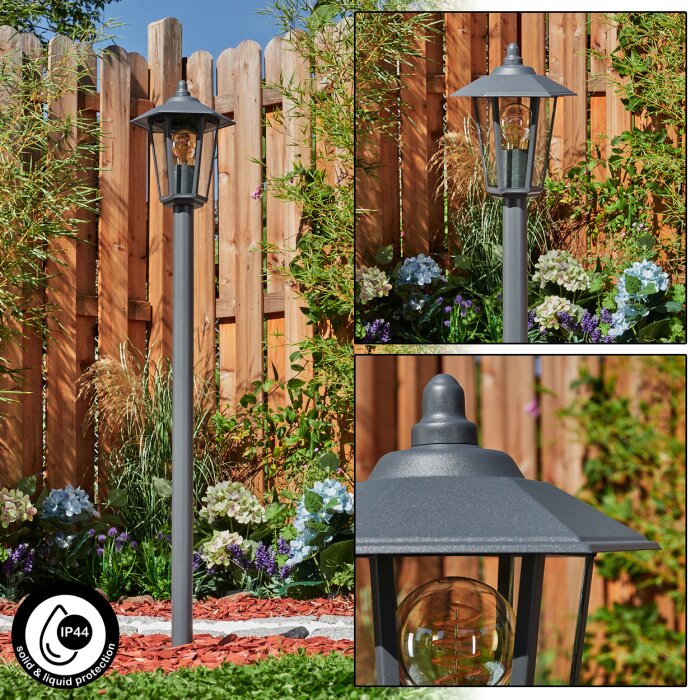 Moskau Oświetlenie ścieżek Antracytowy, 1-punktowy