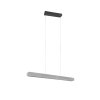 Trio Helios Lampa Wisząca LED Szczotkowany aluminium, 1-punktowy