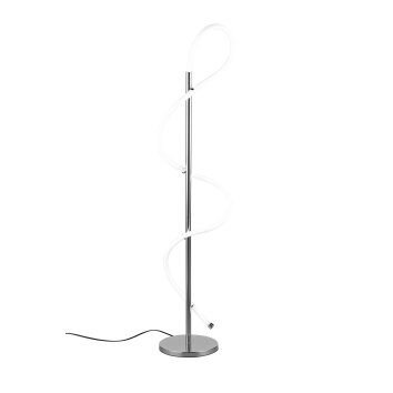 Reality Argos Lampa Stojąca LED Chrom, 1-punktowy