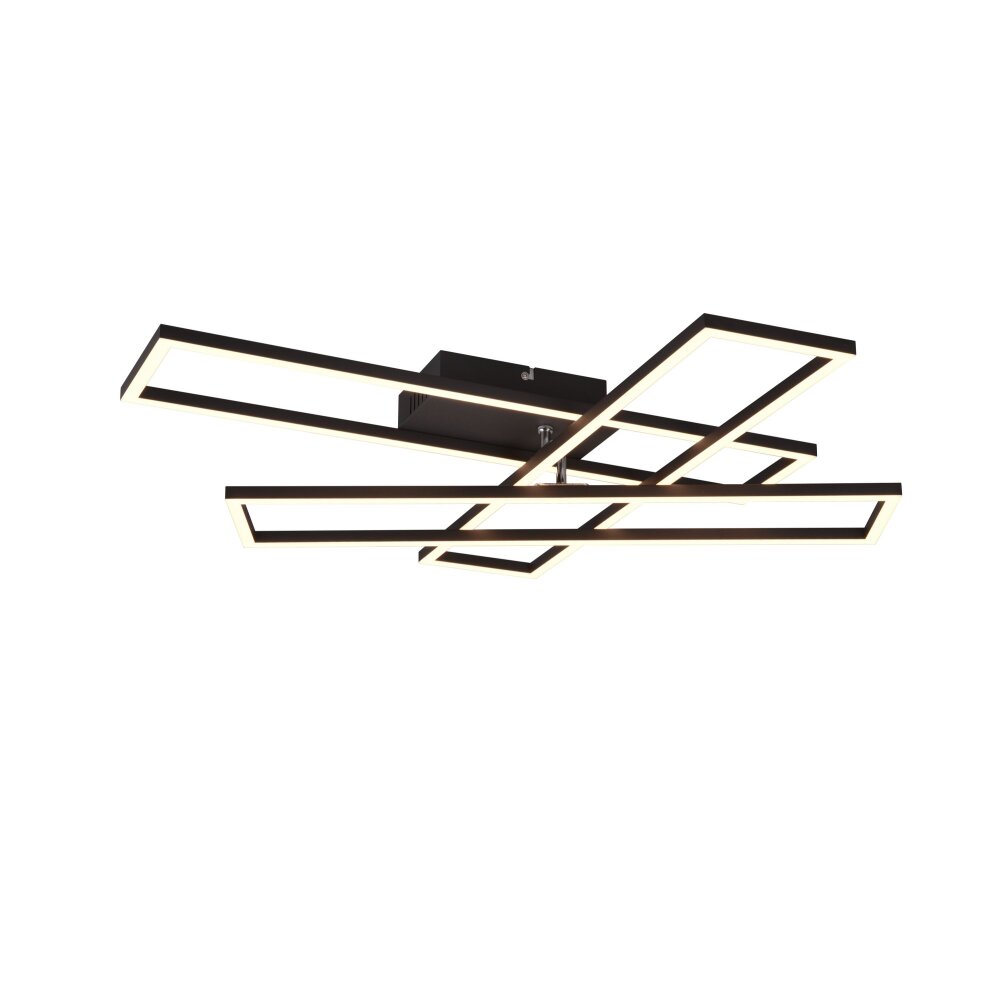 Reality Corso Lampa Sufitowa LED Czarny, 1-punktowy, Zdalne sterowanie main product photo