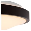 Lucide DASHER Lampa Sufitowa LED Czarny, 1-punktowy, Czujnik ruchu