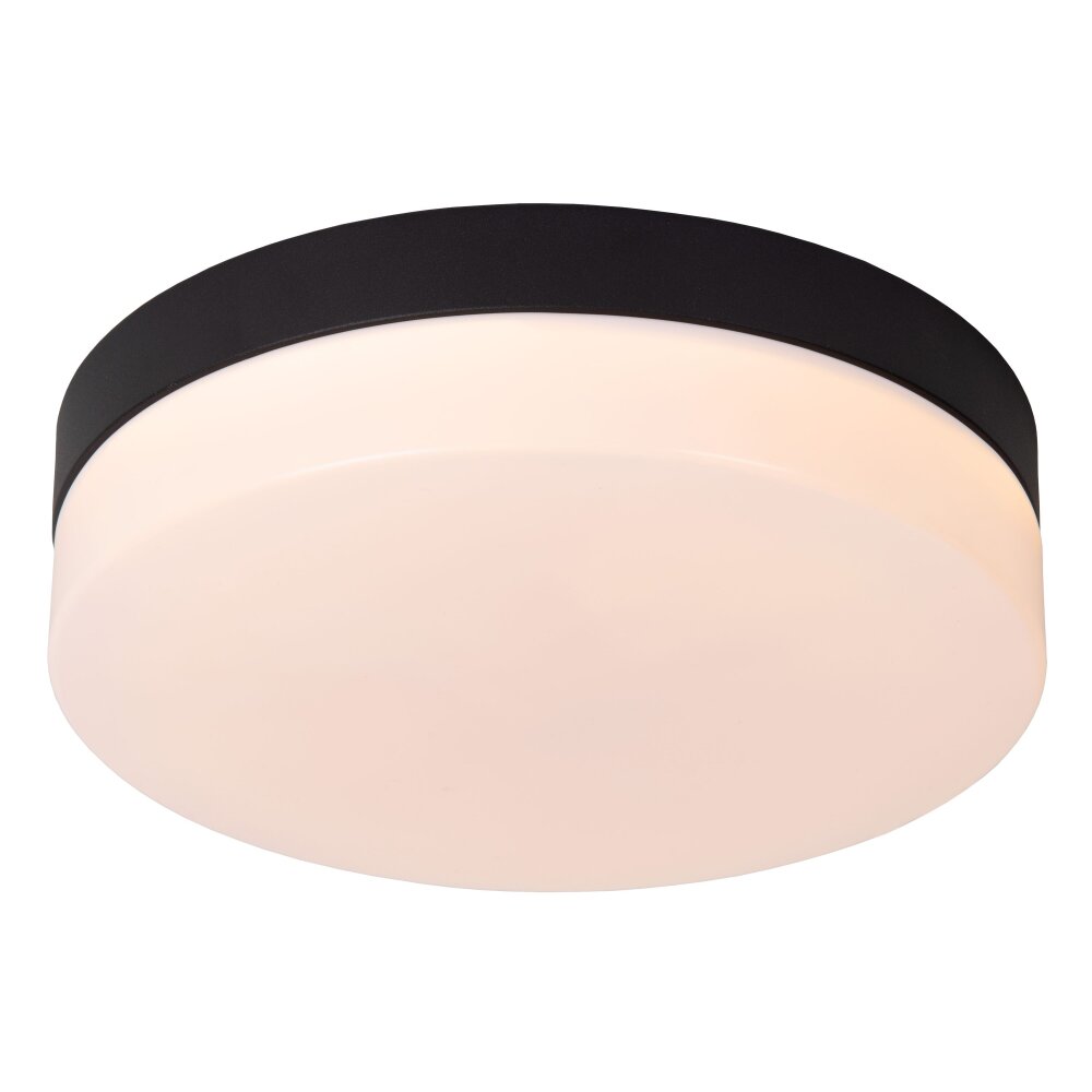 Lucide BISKIT Lampa Sufitowa LED Czarny, 1-punktowy, Czujnik ruchu main product photo