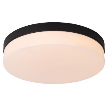Lucide BISKIT Lampa Sufitowa LED Czarny, 1-punktowy, Czujnik ruchu