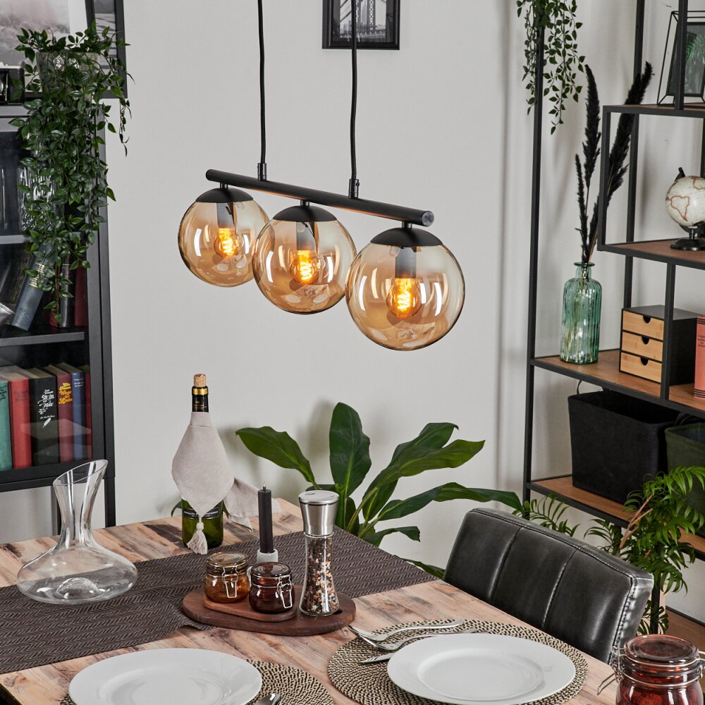 Gastor Lampa Wisząca W kolorze bursztynu, 3-punktowe main product photo