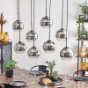 Koyoto Lampa Wisząca - Szkło chrom, przezroczysty, przydymiony, 8-punktowe