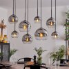 Koyoto Lampa Wisząca - Szkło Przezroczysty, Przydymiony, 8-punktowe