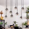 Koyoto Lampa Wisząca - Szkło przezroczysty, przydymiony, 8-punktowe