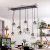 Koyoto Lampa Wisząca - Szkło przezroczysty, przydymiony, 8-punktowe