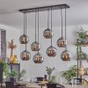 Koyoto Lampa Wisząca - Szkło chrom, przydymiony, 8-punktowe