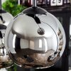 Koyoto Lampa Wisząca - Szkło chrom, przydymiony, 8-punktowe