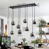 Koyoto Lampa Wisząca - Szkło chrom, przydymiony, 8-punktowe