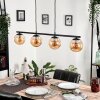 Gastor Lampa Wisząca W kolorze bursztynu, 4-punktowe Gastor Lampa Wisząca W kolorze bursztynu, 4-punktowe
