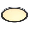 Globo BELISSA Lampa Sufitowa LED Czarny, 1-punktowy