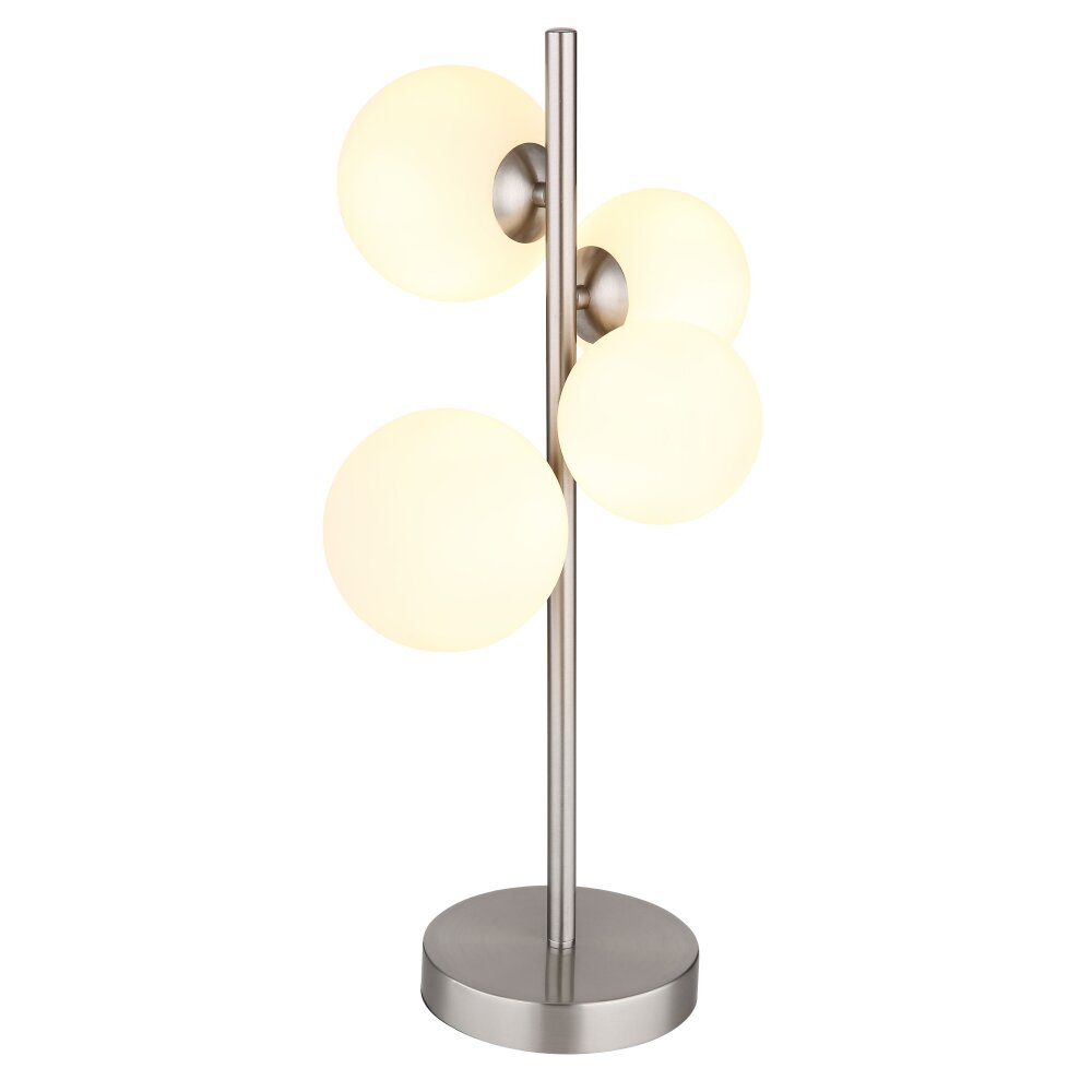 Globo RIHA lampka nocna LED Nikiel matowy, 4-punktowe main product photo
