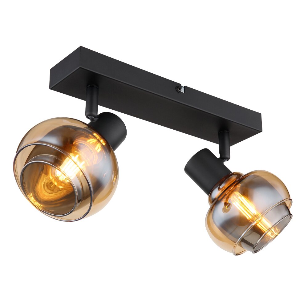 Globo TOKKI Lampa Sufitowa Czarny, 2-punktowe main product photo