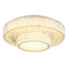 Globo MUCKY Lampa Sufitowa LED Chrom, 1-punktowy, Zdalne sterowanie