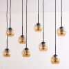 Koyoto Lampa Wisząca - Szkło W kolorze bursztynu, 8-punktowe