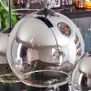 Koyoto Lampa Wisząca - Szkło chrom, przezroczysty, przydymiony, 8-punktowe