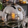 Koyoto Lampa Wisząca - Szkło chrom, przezroczysty, przydymiony, 8-punktowe