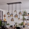 Koyoto Lampa Wisząca - Szkło chrom, przezroczysty, przydymiony, 8-punktowe