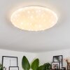 Benifla Lampa Sufitowa LED Biały, 1-punktowy, Zdalne sterowanie