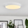 Diagonal Lampa Sufitowa LED Biały, 1-punktowy, Zdalne sterowanie