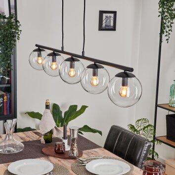 Gastor Lampa Wisząca - Szkło przezroczysty, 5-punktowe