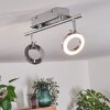 Altamahaw Lampa Sufitowa LED Srebrny, 2-punktowe