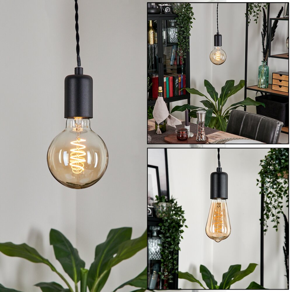 Lemone Lampa Wisząca Czarny, 1-punktowy main product photo