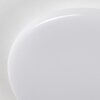 Melres Lampa Sufitowa LED Biały, 1-punktowy, Zdalne sterowanie