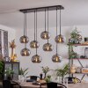 Apedo Lampa Wisząca - Szkło przydymiony, 8-punktowe