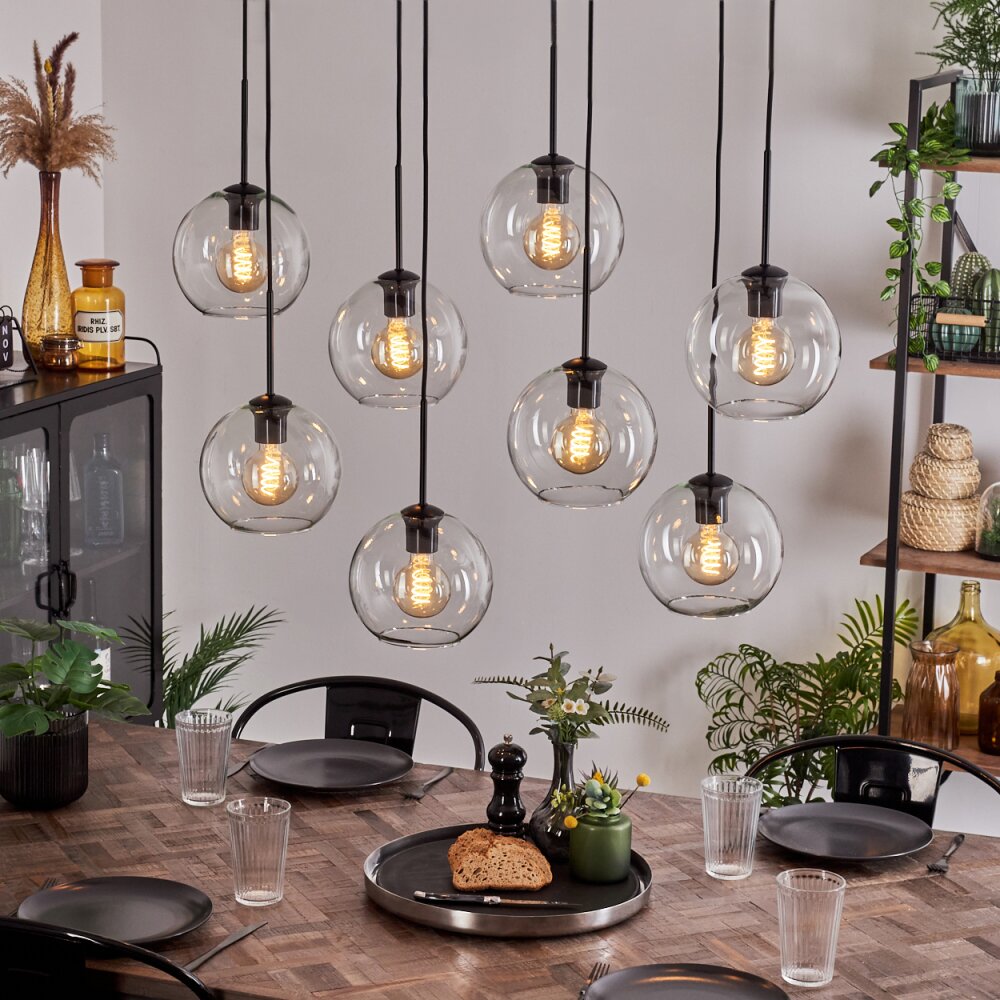 Koyoto Lampa Wisząca - Szkło Przezroczysty, 8-punktowe main product photo