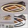 Taboneira Lampa Sufitowa LED Czarny, 1-punktowy