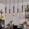 Caimitte Lampa Wisząca Przezroczysty, Przydymiony, 5-punktowe
