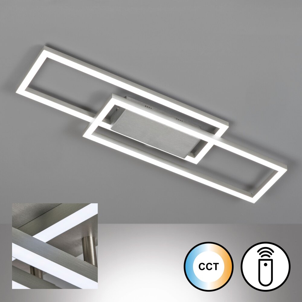 Fischer & Honsel Seth Lampa Sufitowa LED Aluminium, 1-punktowy, Zdalne sterowanie main product photo