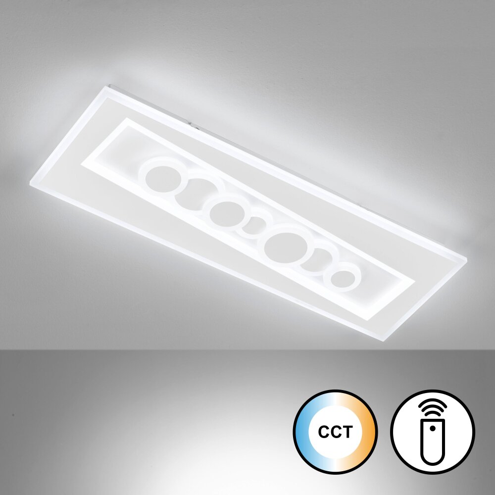 Fischer & Honsel Ratio Lampa Sufitowa LED Biały, 1-punktowy, Zdalne sterowanie main product photo