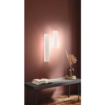 Fischer & Honsel Muur Lampa ścienna LED Biały, 1-punktowy