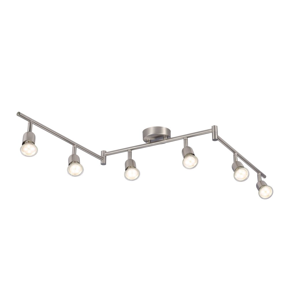 Nordlux AVENUE Lampa Sufitowa Stal szczotkowana, 6-punktowe main product photo