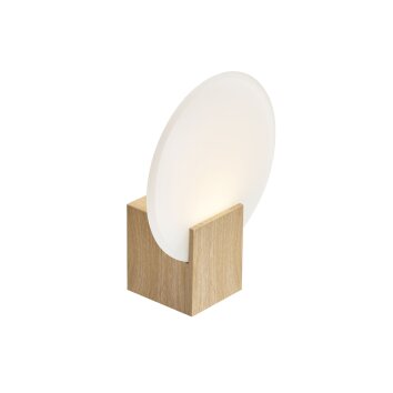 Nordlux HESTER Lampa ścienna LED Wygląd drewna, 1-punktowy
