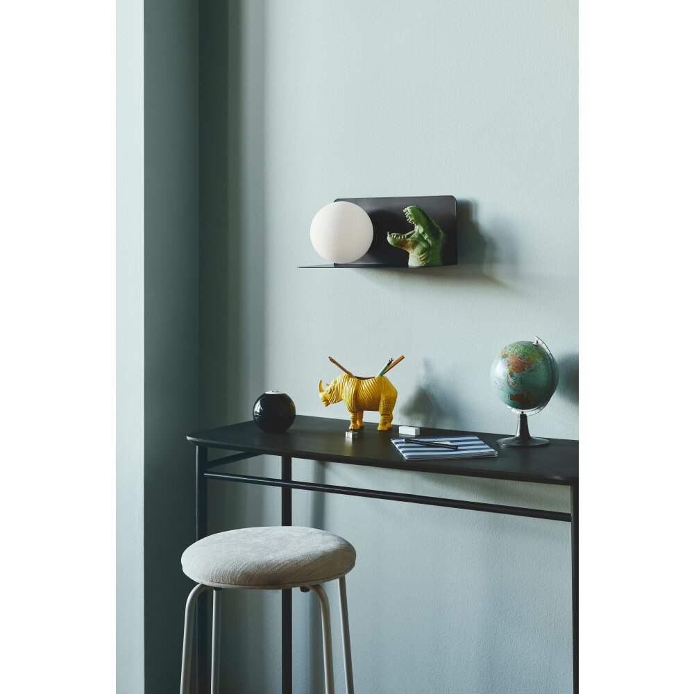 Nordlux LILIBETH Lampa ścienna Czarny, 1-punktowy main product photo