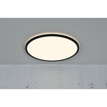 Nordlux OJA Lampa Sufitowa LED Czarny, 1-punktowy