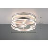 Trio Marnie Lampa Sufitowa LED Szczotkowany aluminium, 1-punktowy
