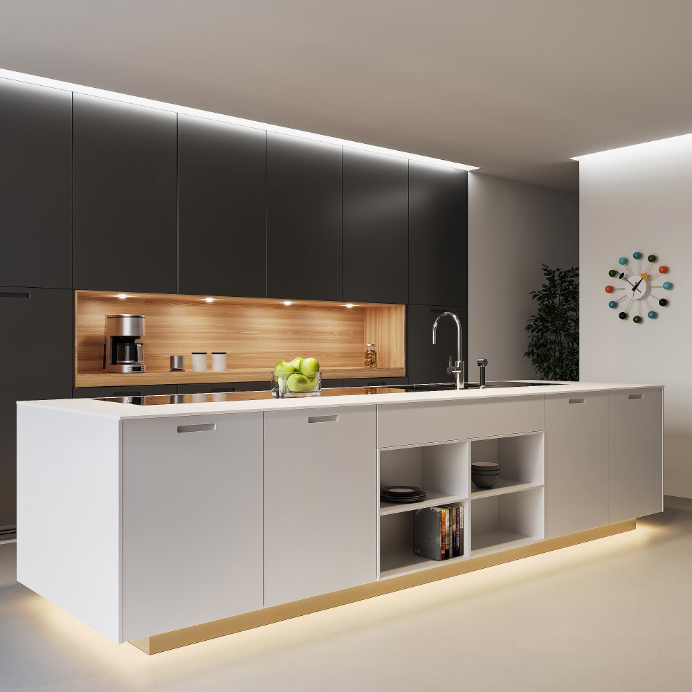 Reality CHIP Paski LED Czarny, 1-punktowy, Zdalne sterowanie main product photo