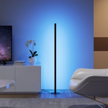 Reality TENDO Lampa Stojąca LED Czarny, 1-punktowy, Zdalne sterowanie, Zmieniacz kolorów