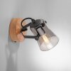 Leuchten-Direkt GREEN LANGSTRÖM Lampa ścienna Ecru, Czarny, 1-punktowy Leuchten-Direkt GREEN LANGSTRÖM Lampa ścienna Ecru, Czarny, 1-punktowy